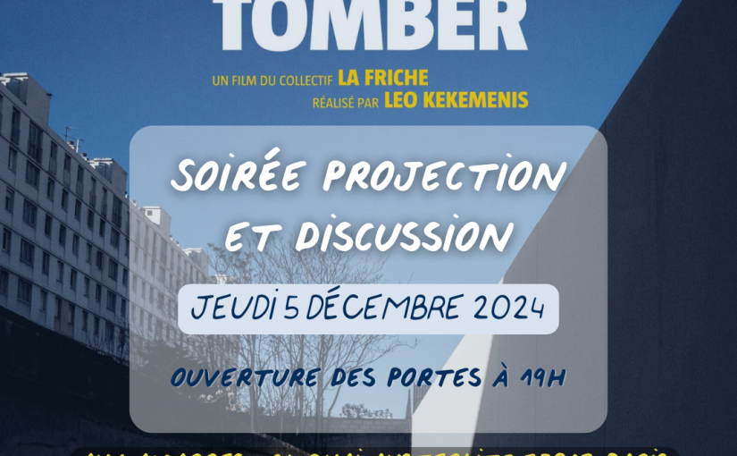 Ciné-débat Ecoute les murs tomber le 5 décembre 2024