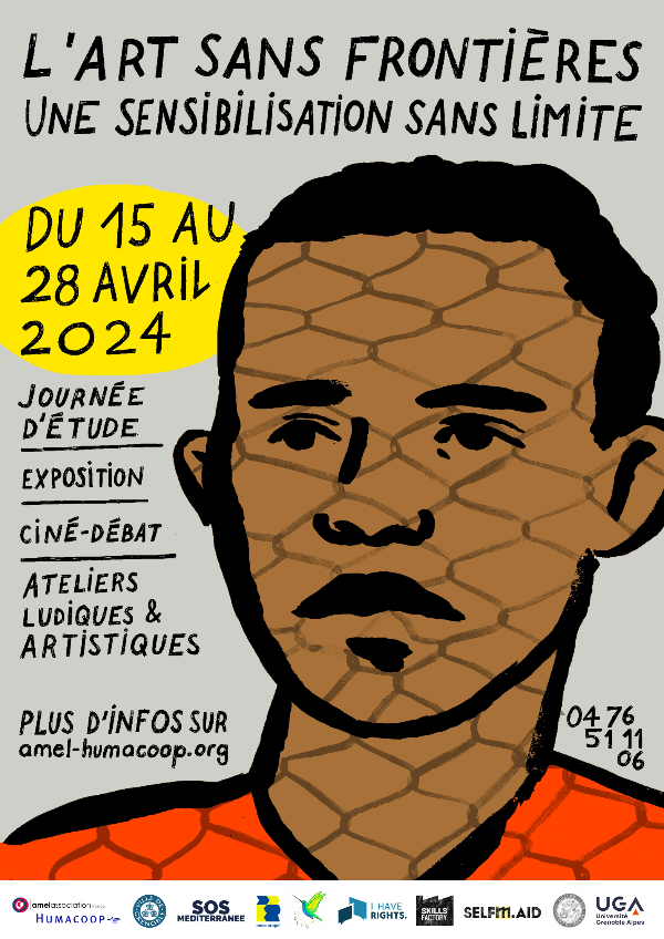 Du 15 au 28 avril 2024, “L’art sans frontières, une sensibilisation sans limite”