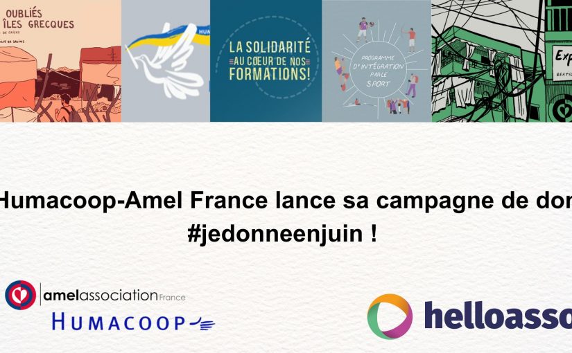 Humacoop-Amel France lance sa campagne de dons en juin !