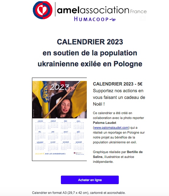 Soutien aux réfugiés ukrainiens avec Humacoop-Amel France