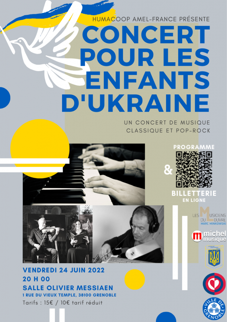 Concert pour les enfants d'Ukraine