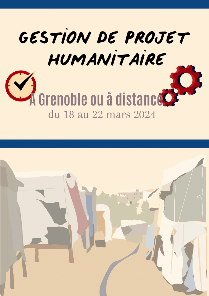 Formation Gestion de projet humanitaire 2024