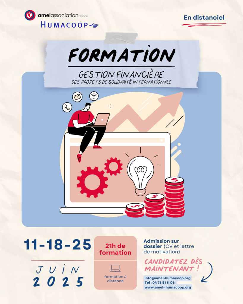 Formation Gestion financière des projets humanitaires juin 2025