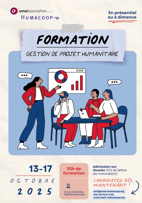 Formation Gestion de projet humanitaire Octobre 2025