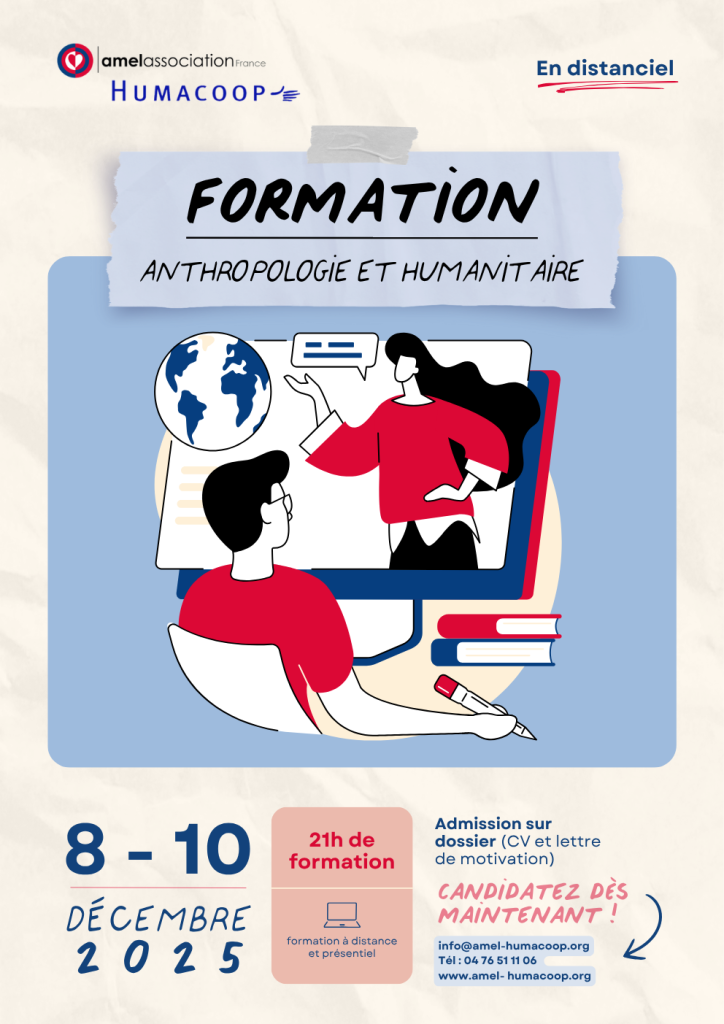 Formation Anthropologie et humanitaire décembre 2025