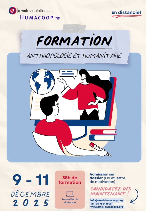 Formation Anthropologie et humanitaire décembre 2025