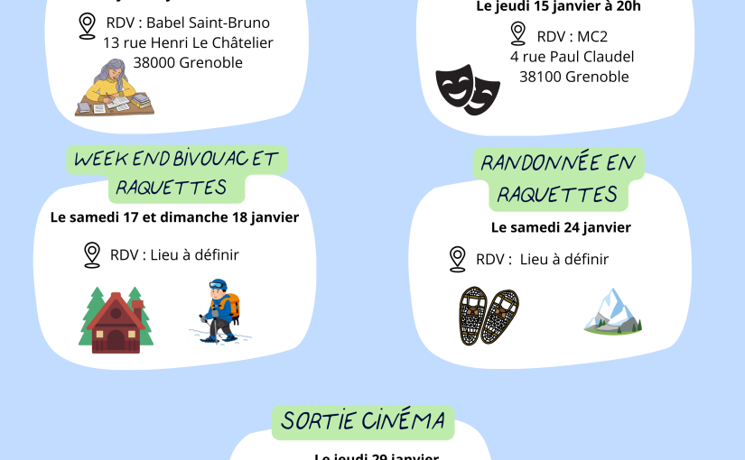 Sport et culture avec Humacoop-Amel France – Janvier 2026