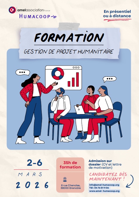Formation Gestion de projet humanitaire Mars 2026