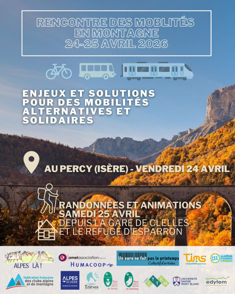Rencontre des mobilités en montagne- Avril 2026