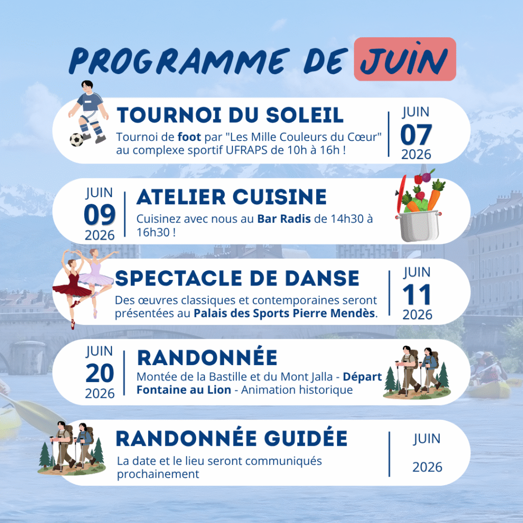 Programme de Juin