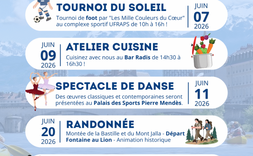 Sport et culture avec Amel France – Juin 2026